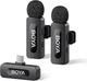 BOYA BY-V20 Wireless Microphones for Iphone 15/16 Series, Android/Laptop with US