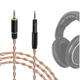 Geekria 2.5mm Copper Silver Mixed Audio Cable for Sennheiser HD-599 598 579 569