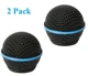 2 Pack RK323G Black Replacement Grile Compatible with Shure BETA 58A Vocal Mic