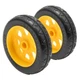 Rock N Roller RWHLO6X15 R-Trac Rear Wheels 6" x 1.5" No-Flat (2-Pack)