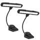 (Set Of 2) Kootek Music Stand Light Clip On Piano Lights 10 LED Adjustable Neck