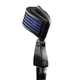 Heil Sound The Fin Cardioid Dynamic Microphone, Black Body / Blue LED
