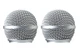 2 Pack SM58 Grille for Shure BLX2/SM58 Handheld Wireless Transmitter SM58 Vocal
