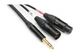 Mogami GOLD INSERT XLR-06 Insert Cable, 1/4" Straight TRS Male Plug to Straig...