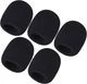 Mudder 5 Pack Foam Mic Cover Handheld Microphone Windscreen (5 Pack) Black 