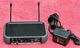 Shure PGX4 Wireless Microphone Receiver Only w/ Antennas, AC Adapter 524-542 MHz