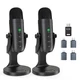 ZealSound Podcast Microphone, Podcast Equipment Bundle for iPhone PC iPad And...