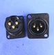 100 pieces XLR Neutrik NC3MD-L-B-1 3 Pole Male Receptacle 