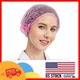 500-Pack Pink Disposable Hair Nets - Breathable Bouffant Caps for Professionals