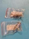 LOT OF 2 NEW SHURE 95A8994 BNC BULK HEAD ADAPTER FOR UA600 REMOTE ANTENNA MOUNT