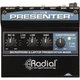 RADIAL PRESENTER D. I. BOX - AMPLIFIER. HEADPHONES - PHANTOM