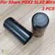 2Pcs For Shure PGX2 SLX2 Mics Cordless Microphone Cup Battery Screw On Cap Cover
