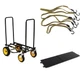 Rock N Roller R12RT All-Terrain 8-in-1 Folding Multi-Cart with Shelf and Straps