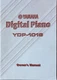 Yamaha YDP-101 S Digital Piano Keyboard Original Operating Owner's Manual Book.