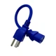 1Ft Power Cord BLU for BEHRINGER EUROPOWER PMP4000 PMP6000 MIXER