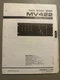 Yamaha Rack Mount Mixer MV422 Service Manual M2