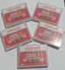 5 Maxell DDS-3 Data Tape Cartridges 12/24GB  125m HS-4/125S NEW factory sealed 