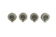 ITT Cannon XLR-3-13N Round Female Panel Mt Connector, Set of 4 - New, Free Ship
