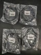 Lot of 4 Shure 95M2035 BNC to BNC 6' Cables