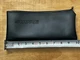 Original Shure Wired Wireless Microphone Bag Zipper Pouch Black Vinyl 10&rdquo; x 4&rdquo;