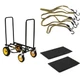 Rock N Roller R12RT All-Terrain 8-in-1 Folding Multi-Cart with Deck and Straps