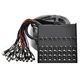 Seismic Audio SACB-16x8x100 - 16 Channel XLR Low Profile Snake Cable