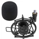 SUNMON SM58S Microphone Shock Mount Holder with Foam Windscreen for Absorbe V...