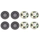 uxcell 0.5 W 32 Ohm DIY Magnetic Speaker 40mm w 8 ohm 2pcs