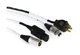 Proco EC9-25 Siamese Twin XLRF-XLRM Audio Cable + IEC Power Cable - 25 Feet