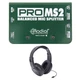 Radial Engineering ProMS2 Passive Mic Splitter Bundle with Samson Headphones