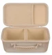 Elonbo Carrying Case for MiLESEEY GeneSonic Pro Golf Speaker, Cream Gold