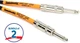 Pro Co EG-3 Excellines Straight to Straight Patch Cable (2-Pack) - 3 foot