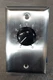 ATLAS SOUNDOLIER AT-10 / AT10 Plate Mounted 10W Attenuator. Stainless Steel
