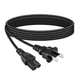 6ft 2 Pin AC Power Cord Cable for Yamaha YDP-101 & YDP-223 Digital Pianos