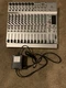 BEHRINGER EUROTRACK MX 2004A MIXER WITH POWER SUPPLY. Not working