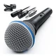 MRSDY Wired XLR Microphone, Metal Handheld Cardioid Dynamic Mic for Singing, ...