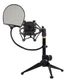 Rockville Adjustable Podcast Podcasting Tripod Mic Stand+Shockmount+Pop Filter