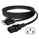 6FT UL AC Power Cord For Focusrite AMS-SCARLETT-18I20-4G Scarlett 18i20 4th Gen