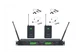 GTDaudio 2x800 Channel UHF Diversity Wireless Lapel/Lavalier/Headset Micropho...