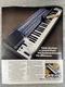 Casio CT-6000 Electronic Keyboard MT-400V Music 1985 Vintage Print Ad