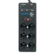 Furman SS 6B PRO Black Power Strip 6 Outlet Surge Protector with Voltage Shutoff