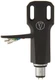 Audio Technica AT-HS6 BK Head Shell Black Aluminum Die Cast Lightweight