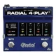Radial 4-Play Multi-Output Direct Box to quickly change instruments on stage NEW