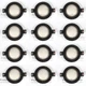 12x Tweeter Diaphragm For RCF-M83 N350 Mackie M44ti  M81 N450 & EAW 15410081