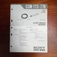 VINTAGE SONY ECM-77S/77B ELECTRET CONDENSER MICROPHONE SERVICE MANUAL