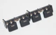 Button Cap Dark Gray LED 4 Row- Yamaha 01V96 16-Channel Mixer Mixing Board Part