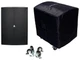 Avante Audio A18S 1600W 18" Active DJ PA Subwoofer w/DSP/EQ+Casters+Padded Cover