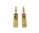 Calrad	30-602  Banana Plug 1 Red, 1 Black,  1 Pair - New Old Stock, Free Ship