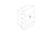 JBL SRX910LA-VT-CVR Vertical Transporter Cover for (4) SRX910LA