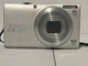Canon PowerShot A4000 IS HD 16MP Digital Camera 8x Zoom Silver Tested-No Charger